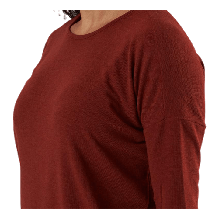 Glamour 3/4 Top Jrs Red