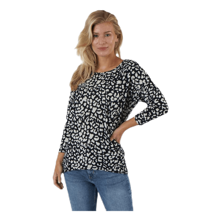 Elcos 4/5 Aop Top Jrs Black