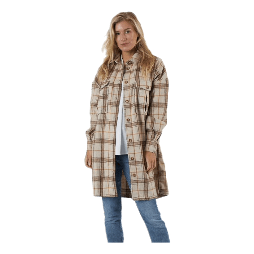 Lis Long Shacket D2D Beige