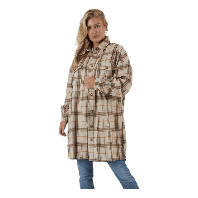 Lis Long Shacket D2D Beige