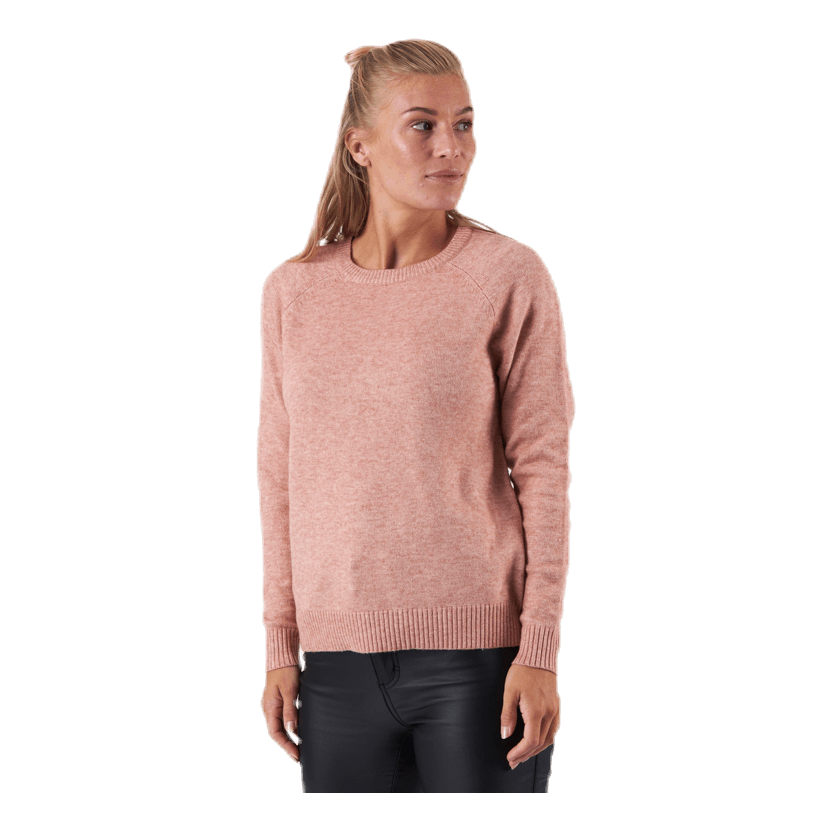 Lesly Kings L/S Pullover Knt Red