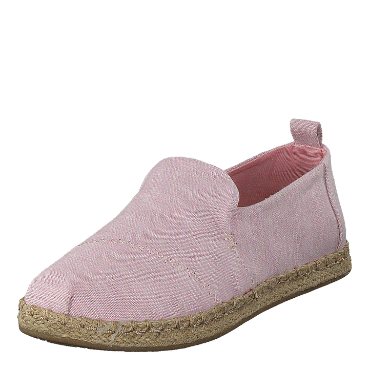 Deconstructed Alpargata Rope Blossom Slub Chambray