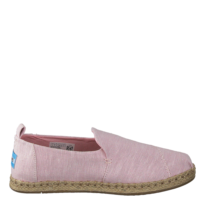 Deconstructed Alpargata Rope Blossom Slub Chambray