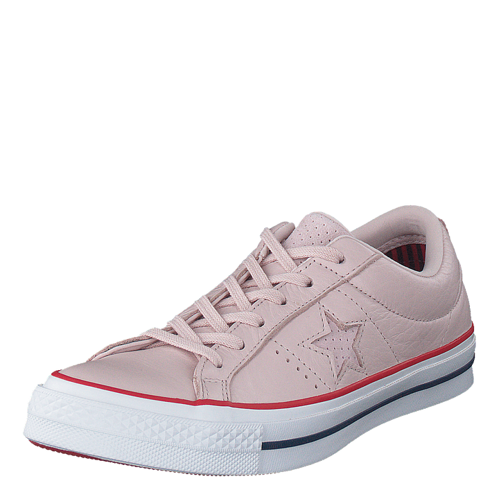 One Star - Ox White/Pink