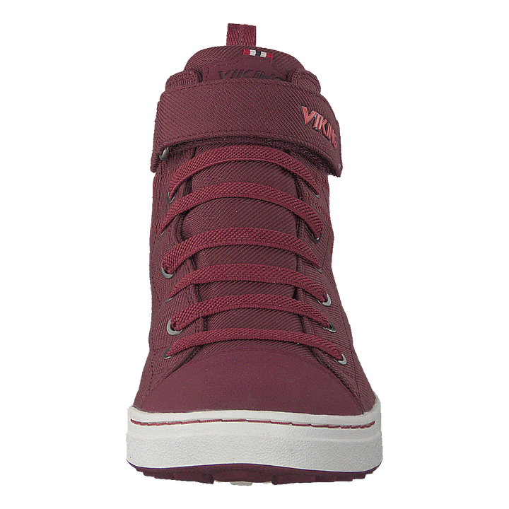 Skien Mid Gtx Wine/coral