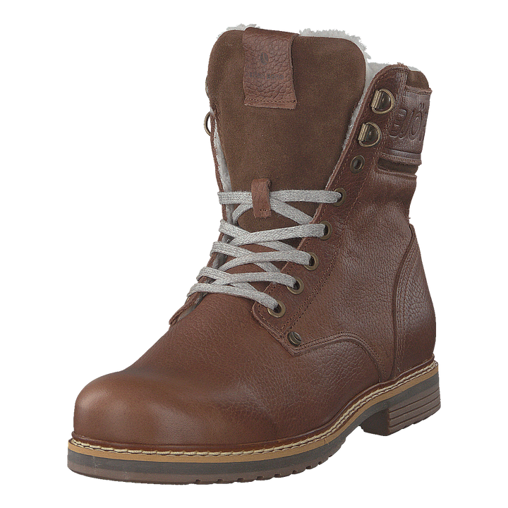 Josie High Fur Dark Brown