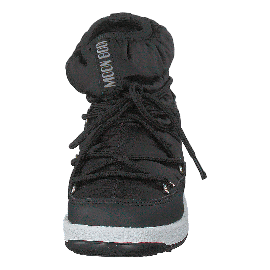 MB M.BOOT JR GIRL LOW NYLON WP BLACK