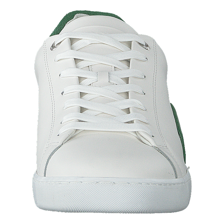 Clip M White/green