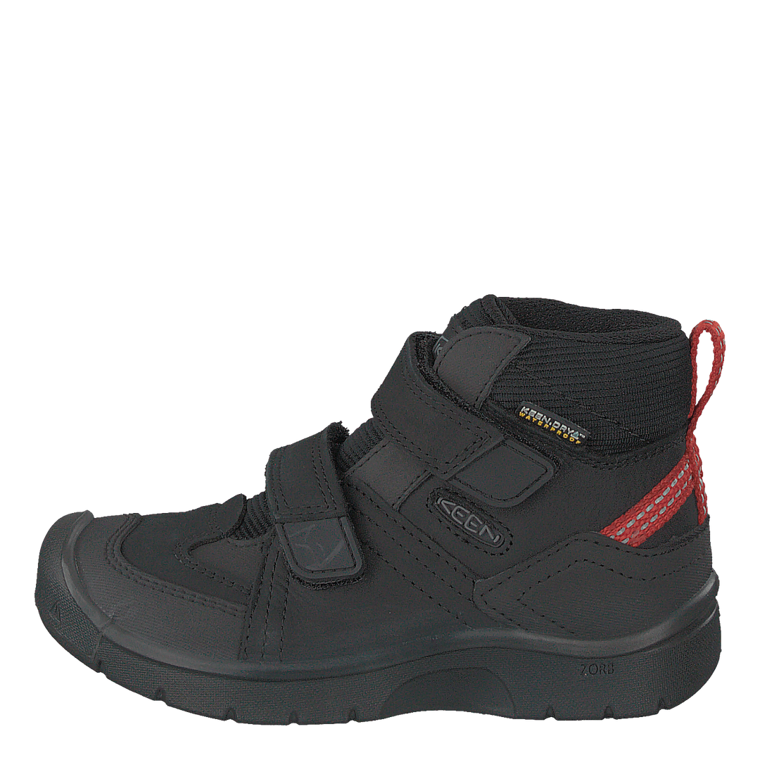 Hikeport Mid Strap Wp Black/bright Red