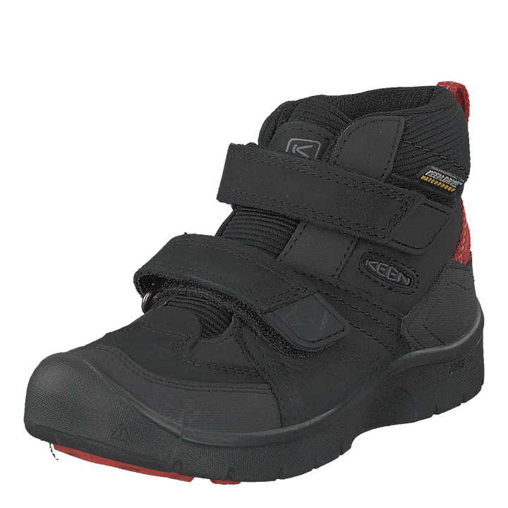 Hikeport Mid Strap Wp Black/bright Red