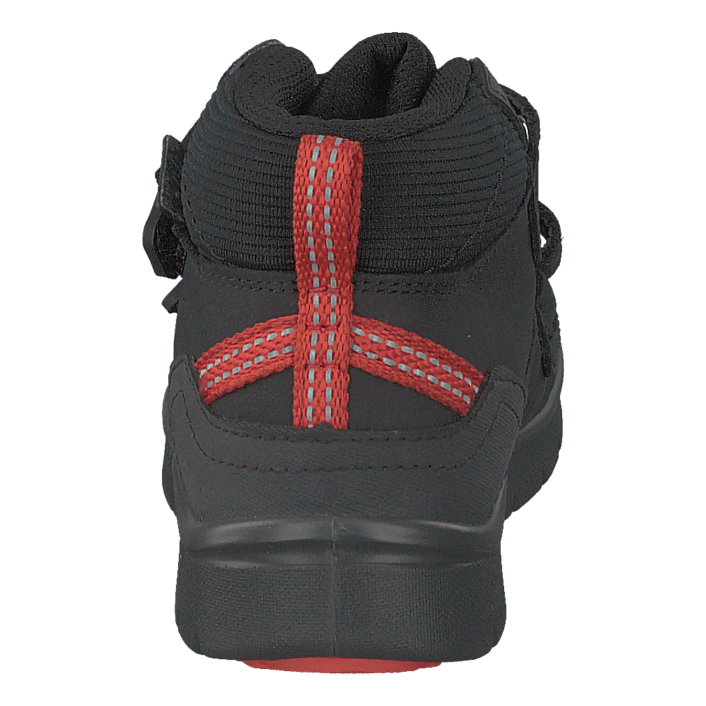 Hikeport Mid Strap Wp Black/bright Red