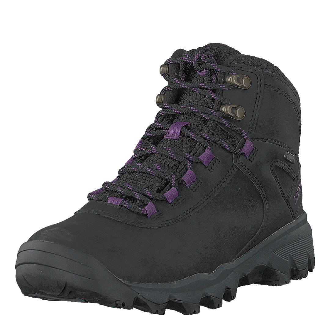 Vego Mid Leather North Wp Ice+ Black/gloxinia