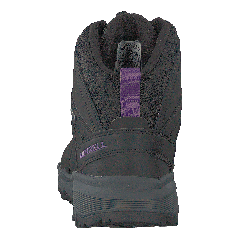 Vego Mid Leather North Wp Ice+ Black/gloxinia