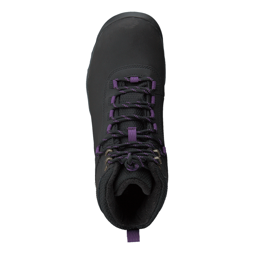 Vego Mid Leather North Wp Ice+ Black/gloxinia