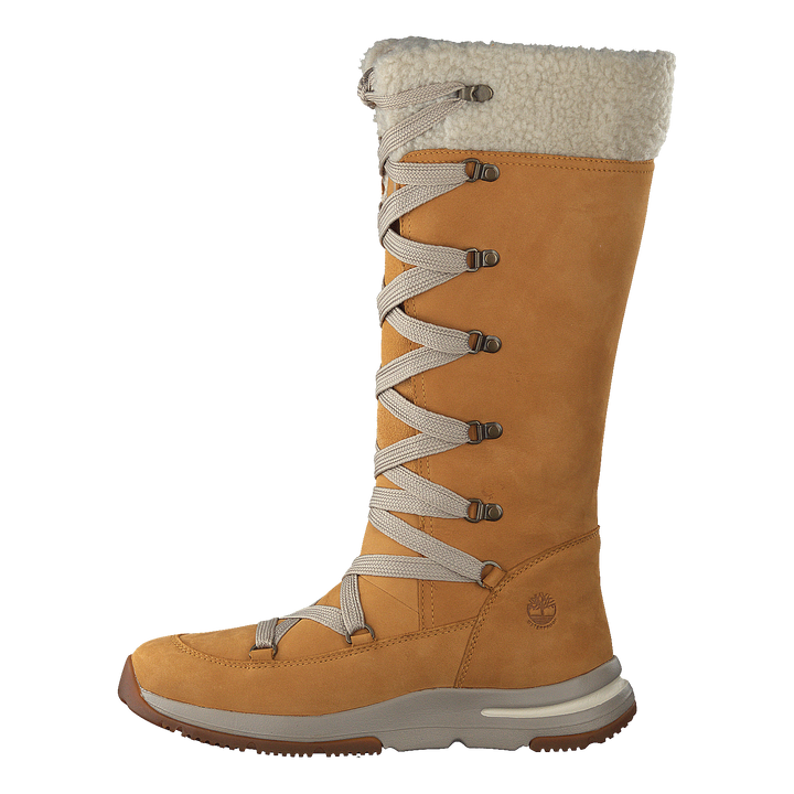 Mabel Town Wp Tall Mukluk Wheat
