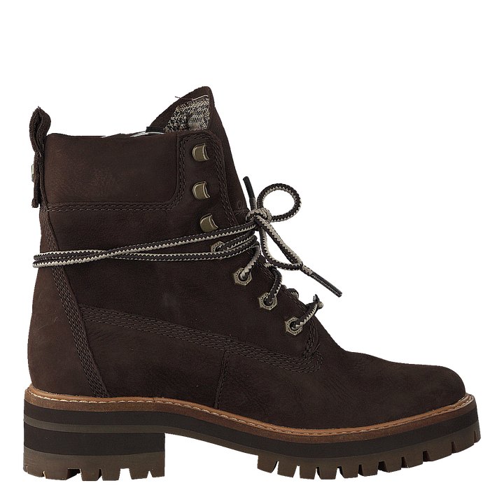 Courmayeur Valley Yellow Boot Dark Walnut