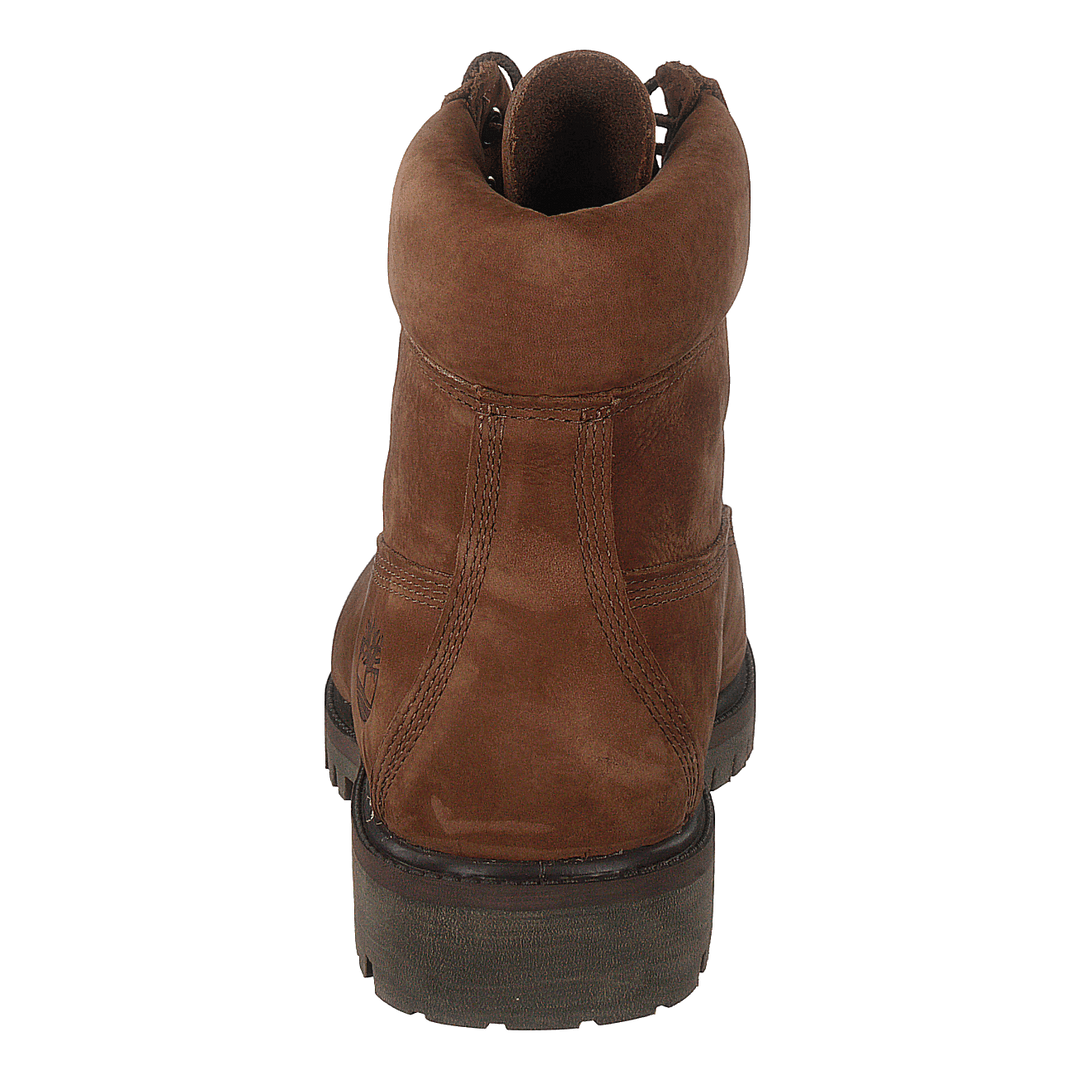 6 Inch Prem Rubber Cup Boot Cocoa Brown