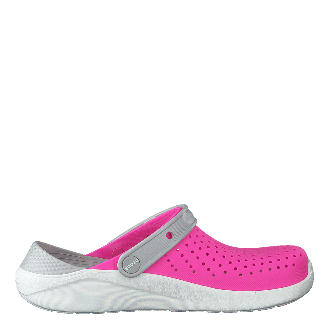 LiteRide Clog Kids Electric Pink / White