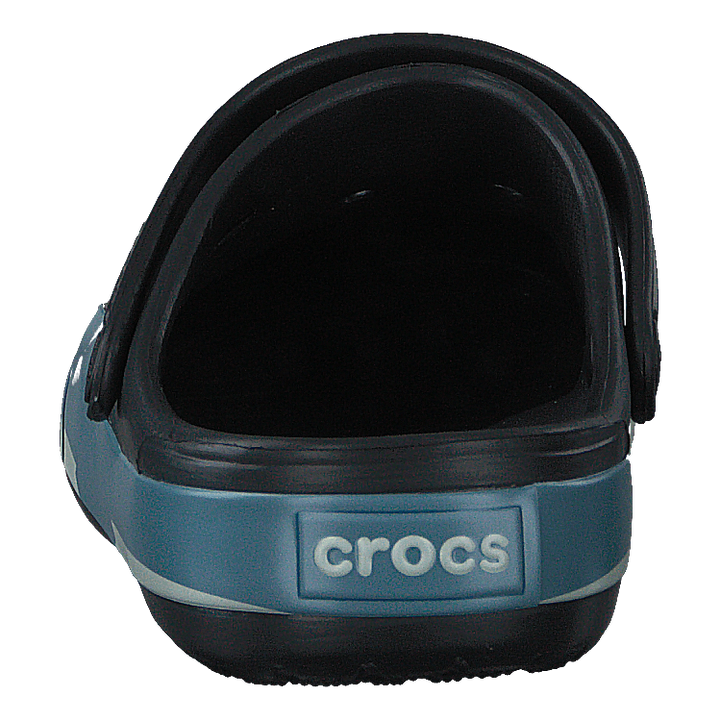 Fun Lab Shark Band Clog Kids Black