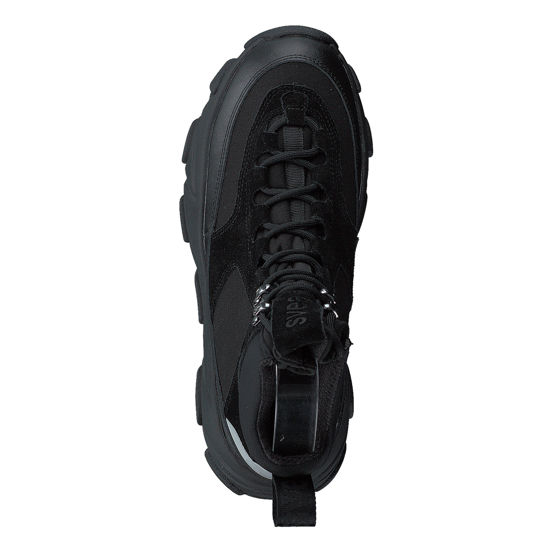 Fire Sneaker Boots Black