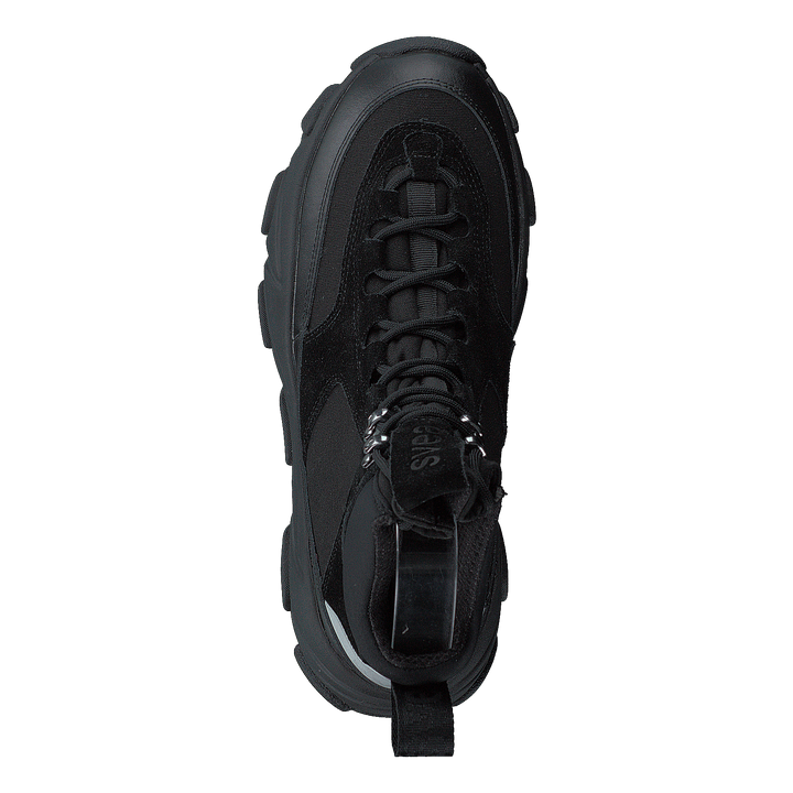 Fire Sneaker Boots Black