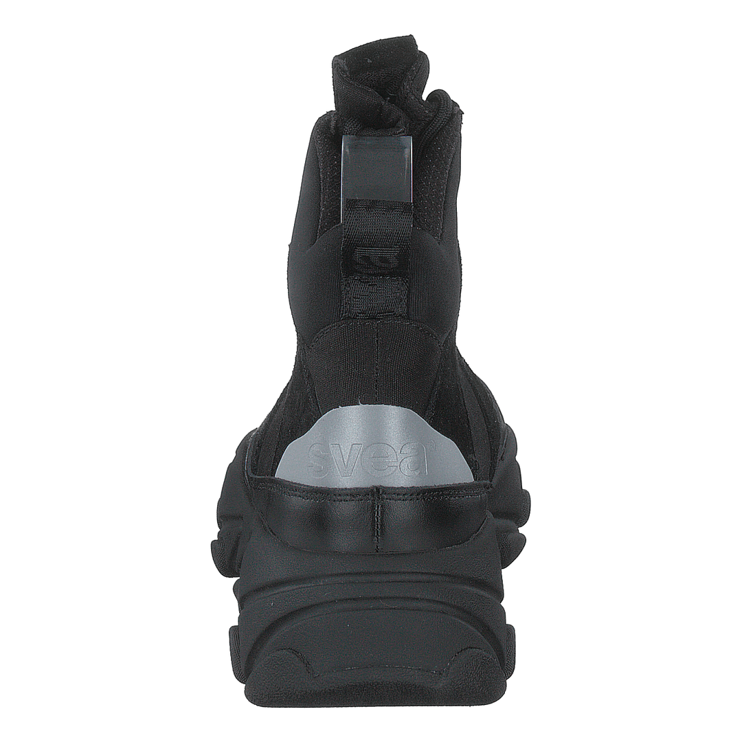 Fire Sneaker Boots Black