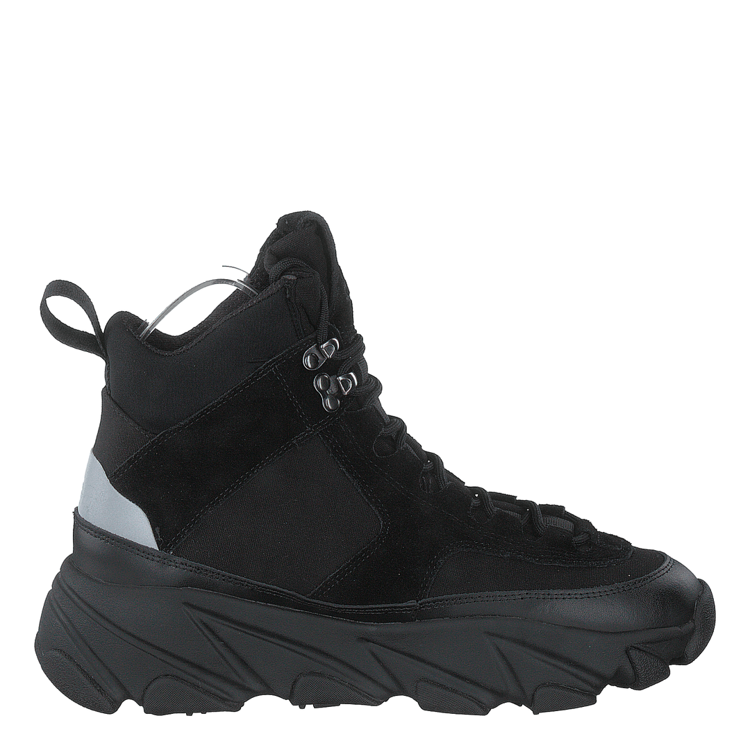 Fire Sneaker Boots Black