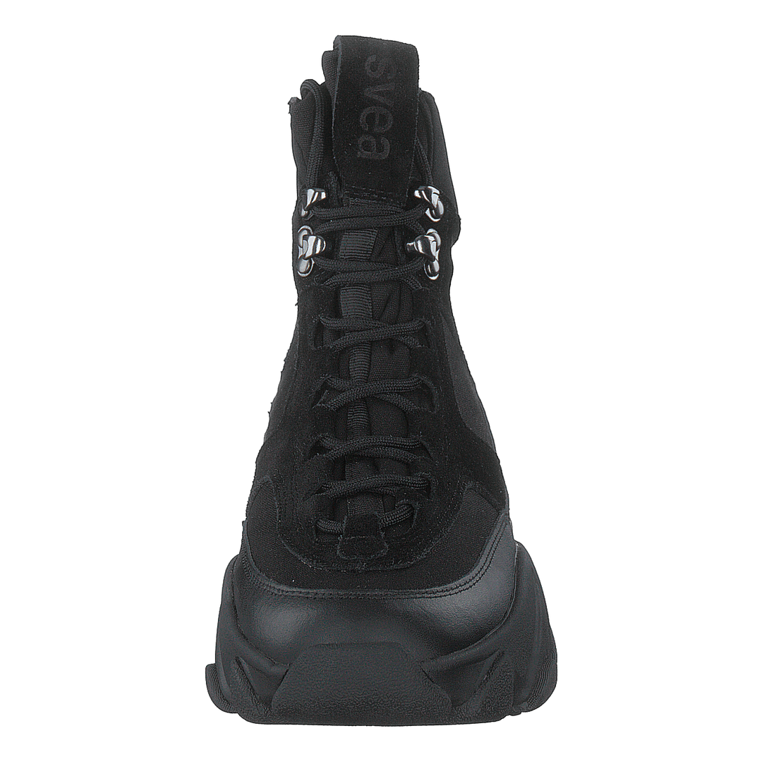 Fire Sneaker Boots Black
