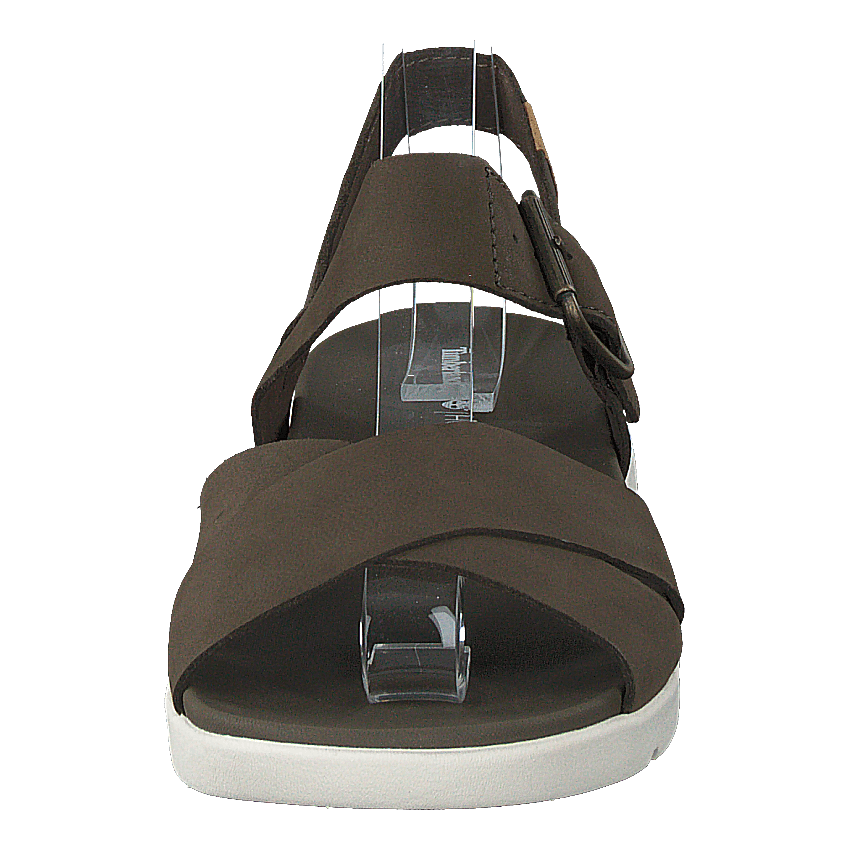 Wilesport Lthr Sandal Olive Nubuck
