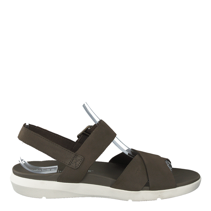 Wilesport Lthr Sandal Olive Nubuck
