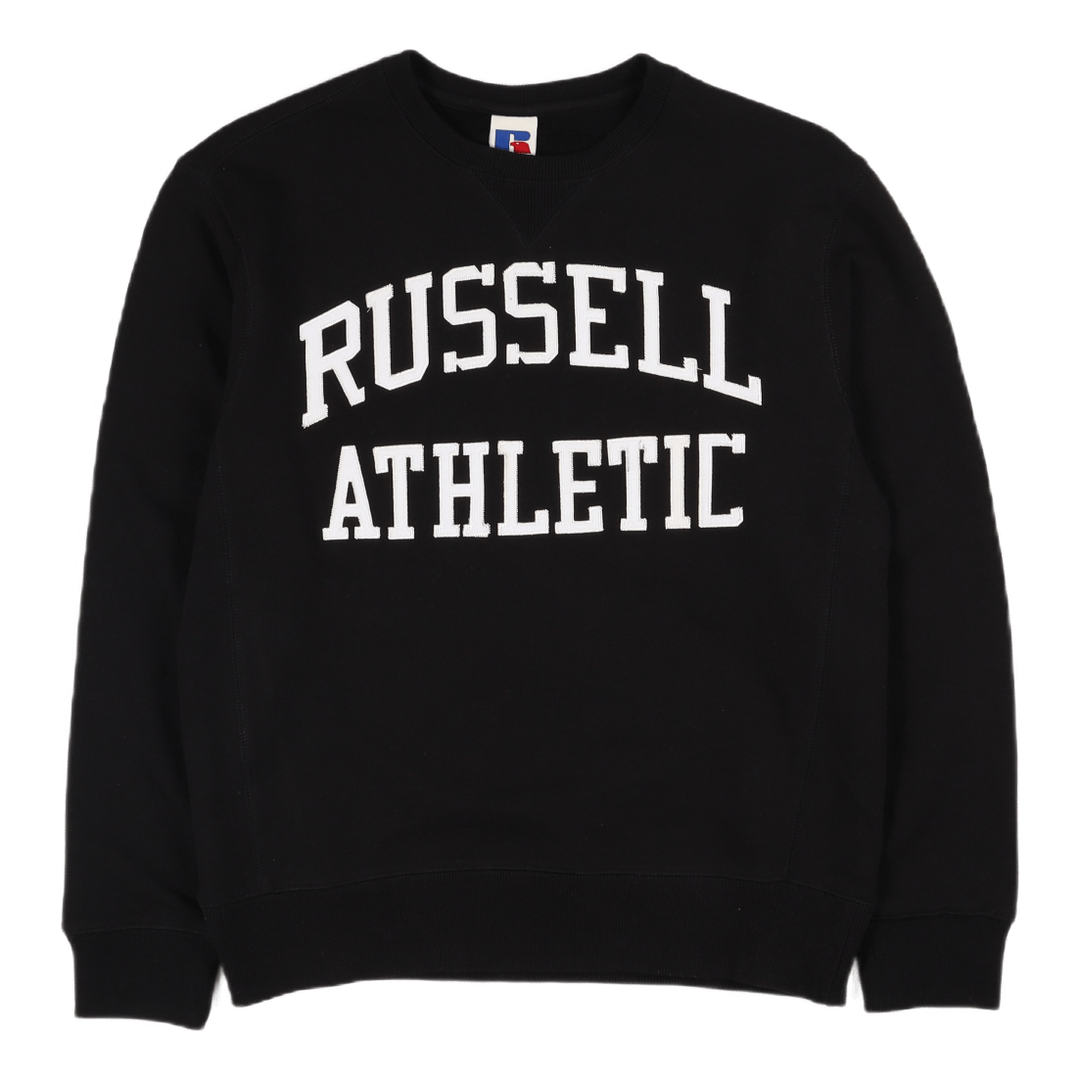 Iconic Tackle Twill Crewneck Black