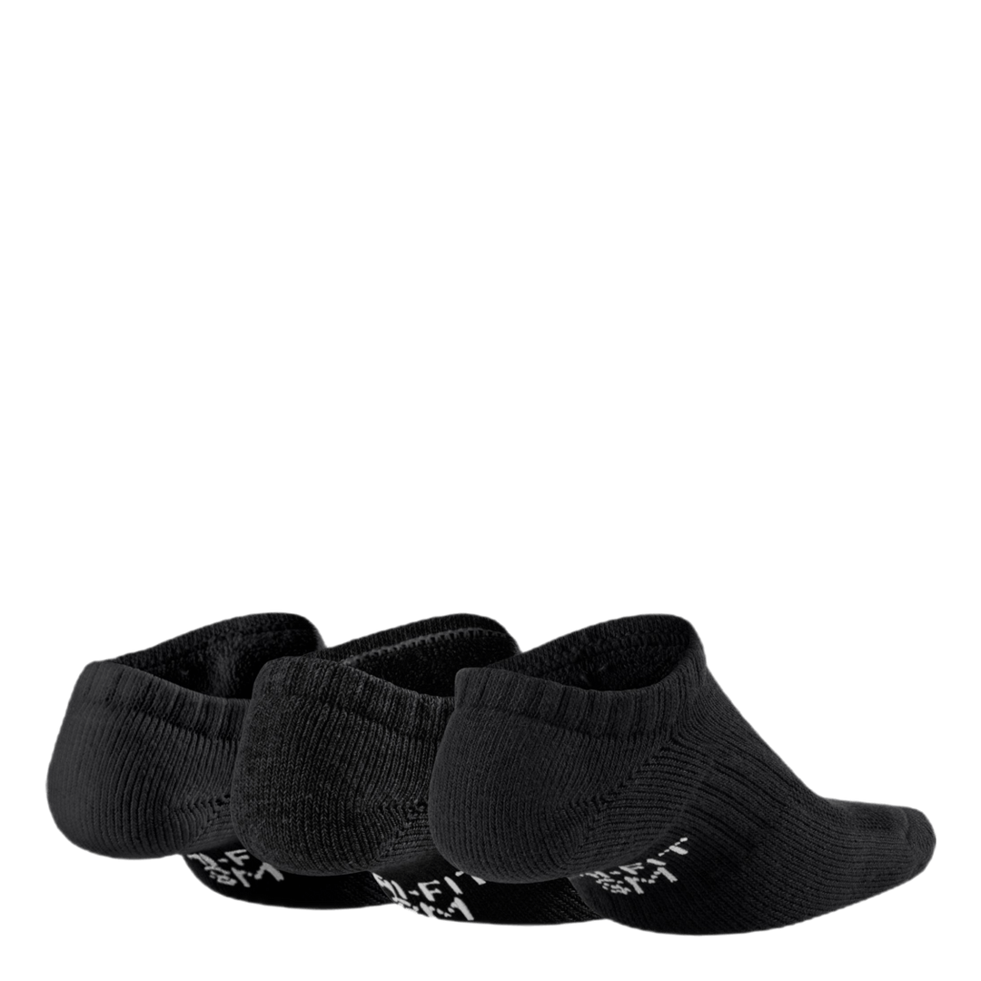 Big Kids Socks (3pairs) Black/white