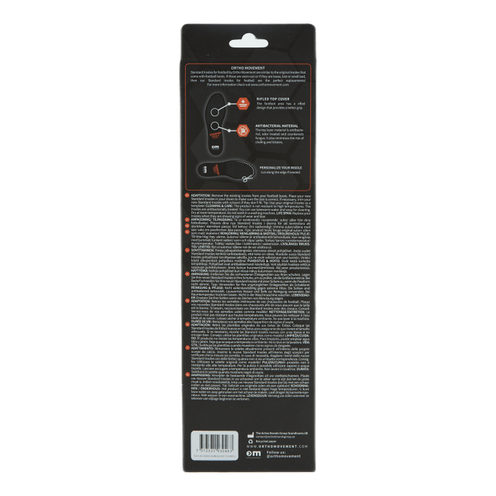 Standard Insole Football Black