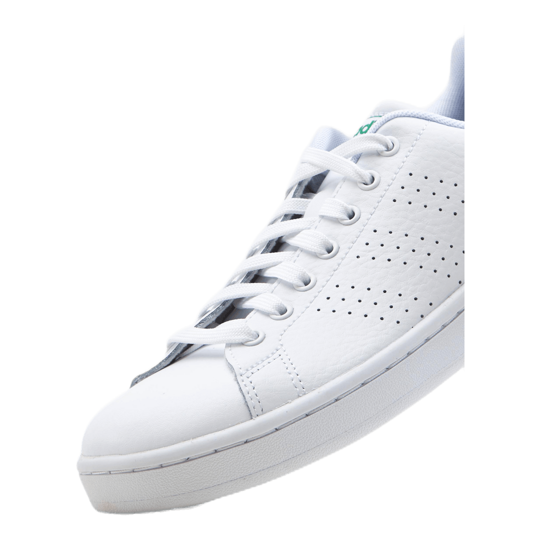 Advantage Shoes Cloud White / Cloud White / Green