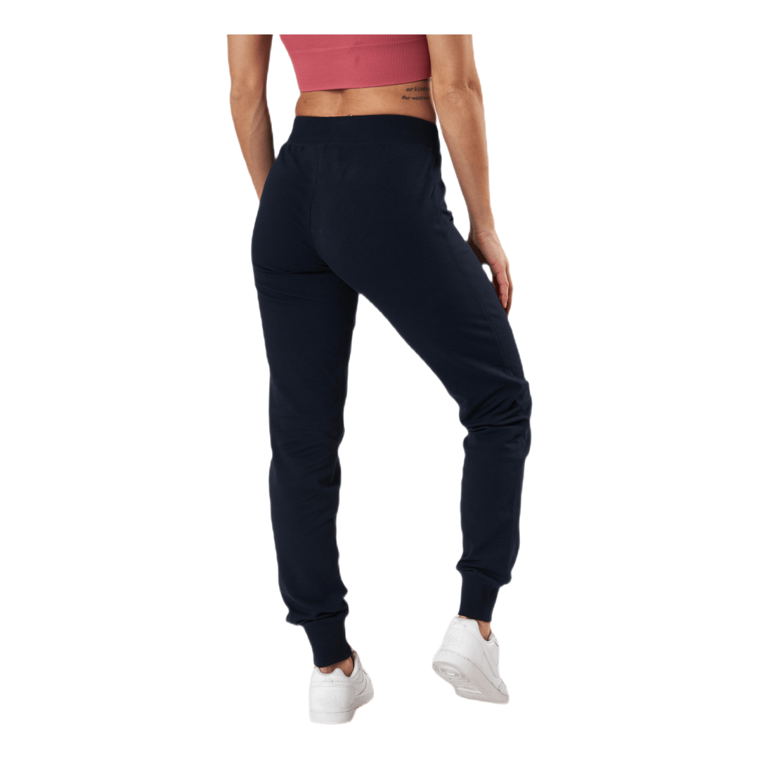 Rib Cuff Pants Blå