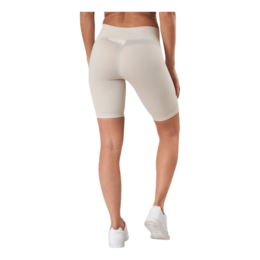 Vicky Rib Seamless Shorts Grey