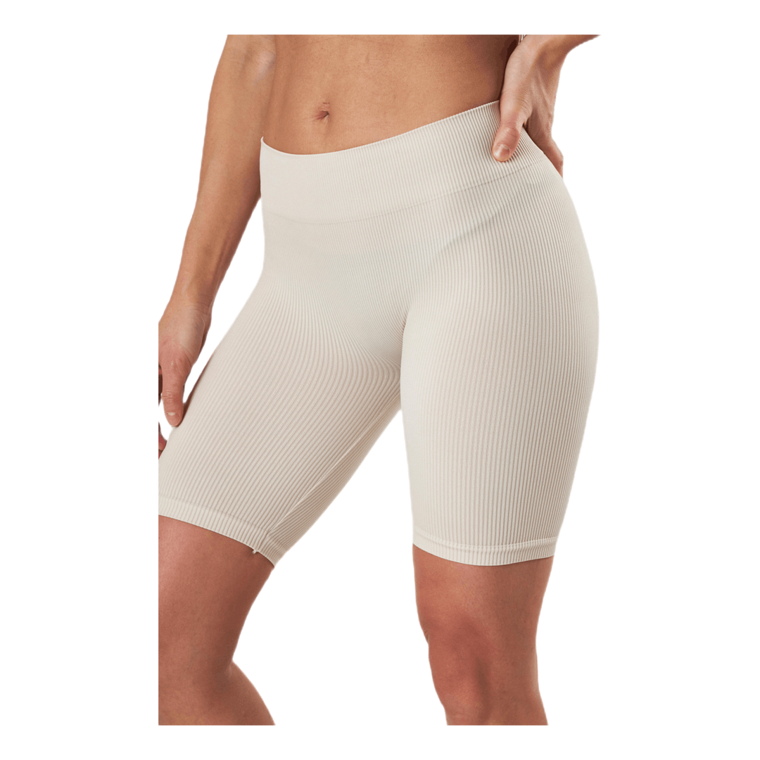 Vicky Rib Seamless Shorts Grey