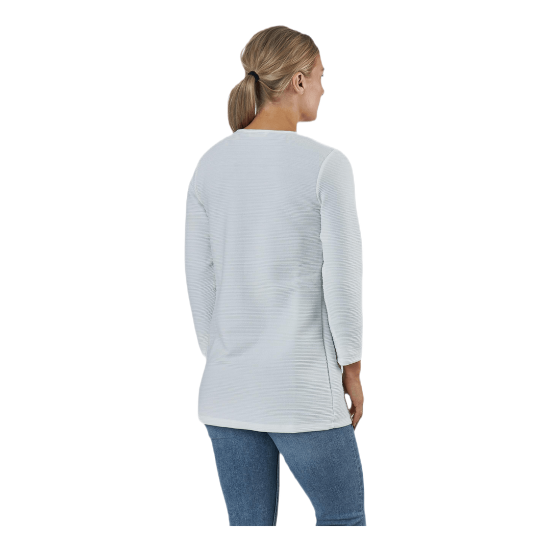Leco 7/8 Long Cardigan White