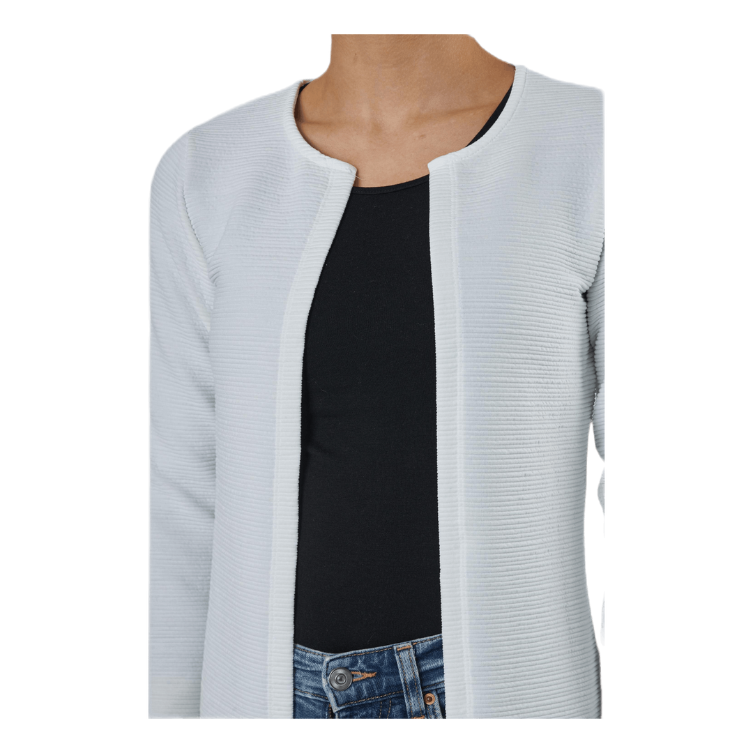 Leco 7/8 Long Cardigan White