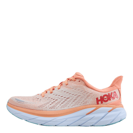 Hoka W Clifton Cantaloupe Silver Peony – - Main Image