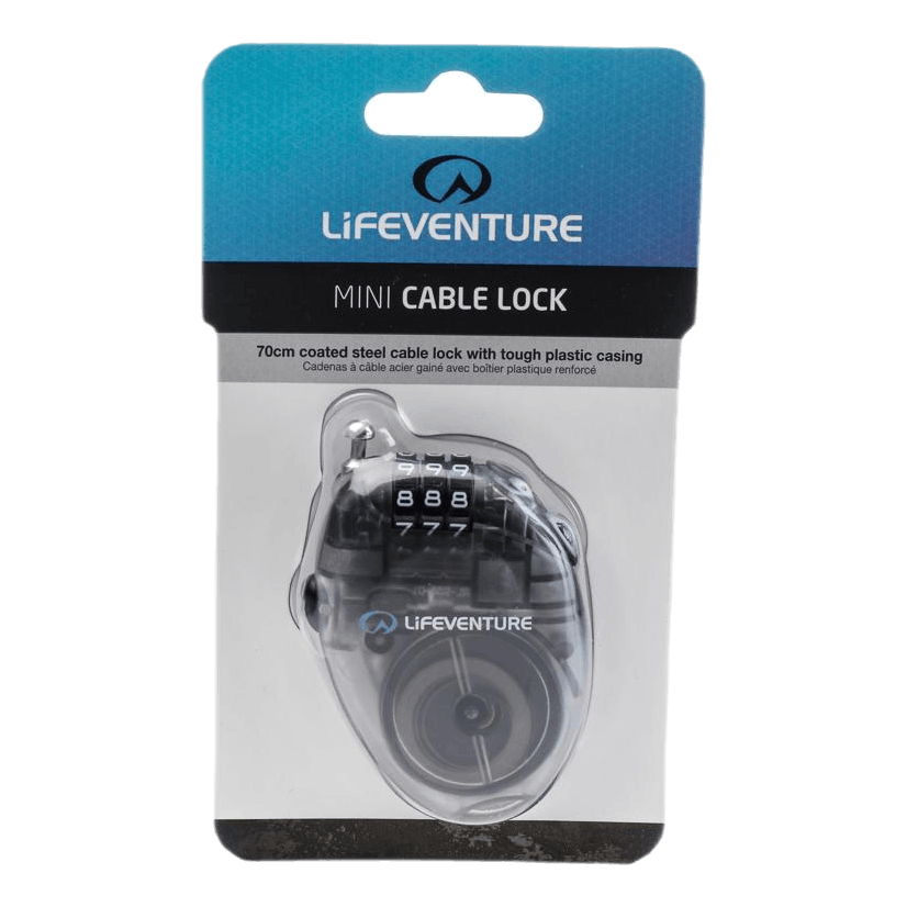 Lifeventure Mini Cable Lock Patterned –