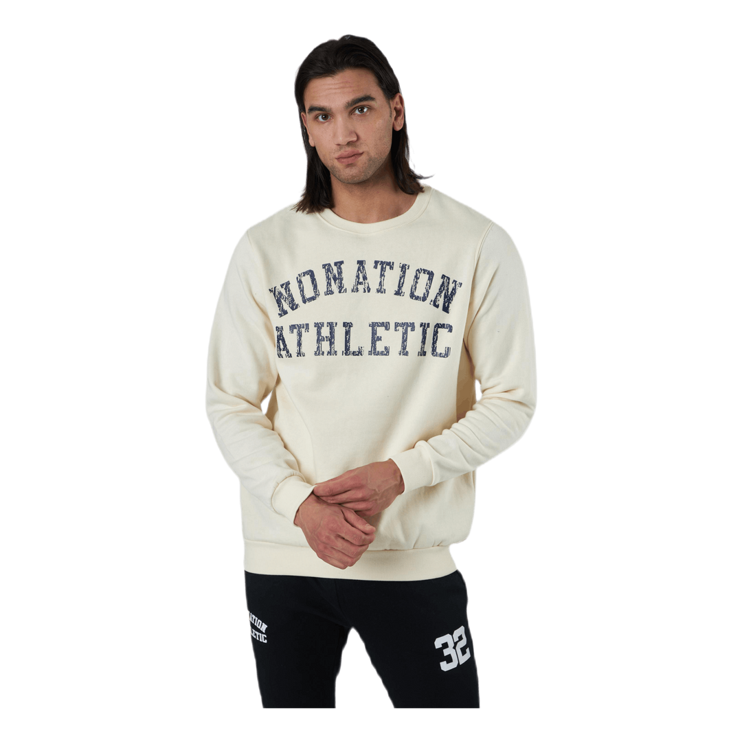 Dacota Crew Neck Sweater White