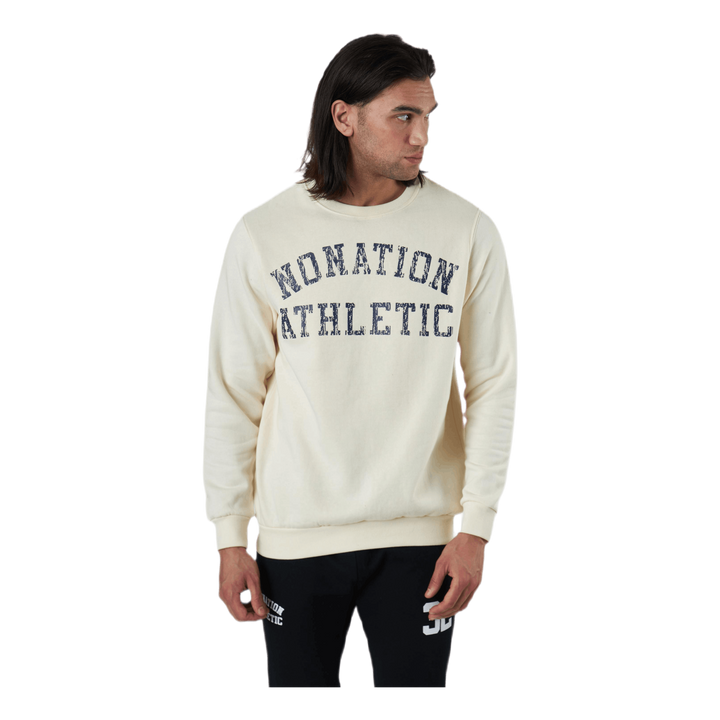 Dacota Crew Neck Sweater White