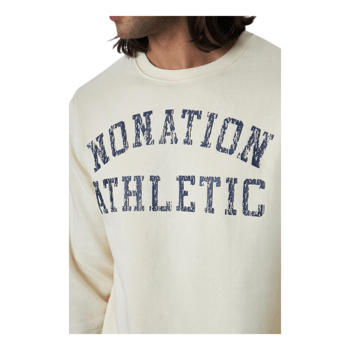 Dacota Crew Neck Sweater White