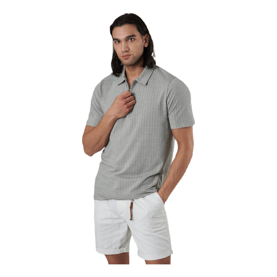 Asher Ss Polo Grey