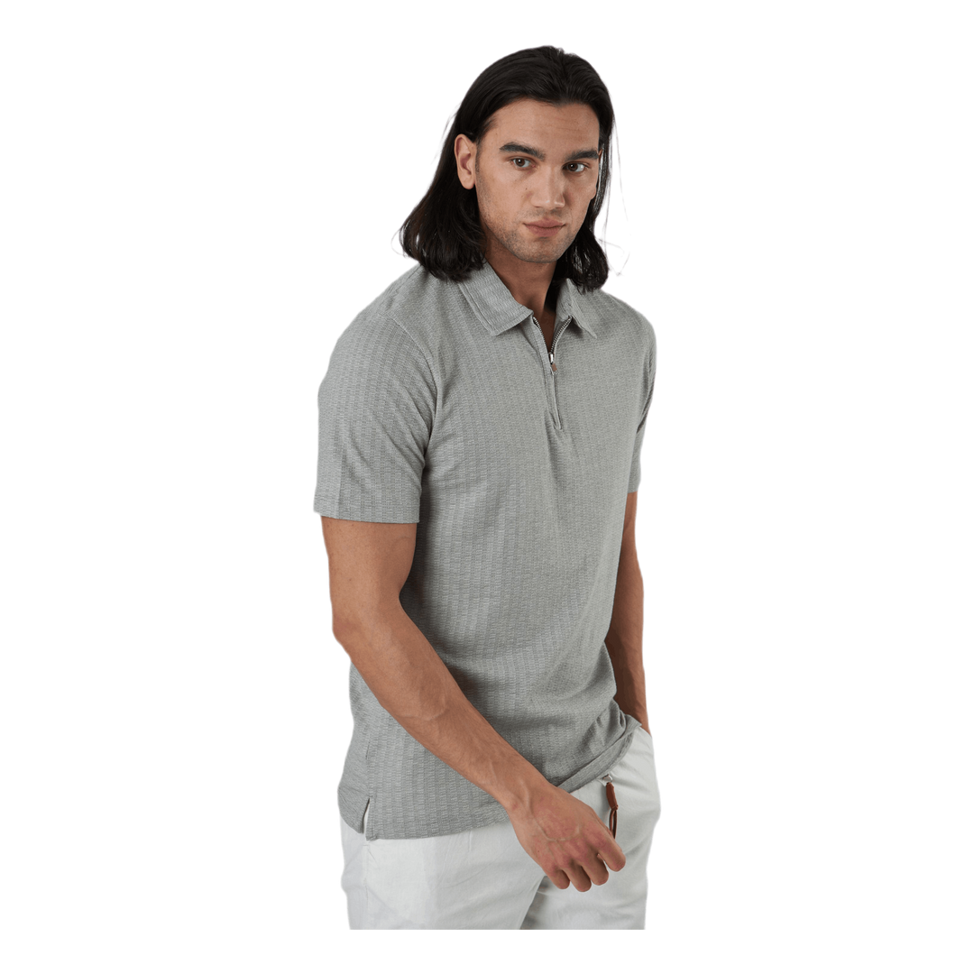 Asher Ss Polo Grey