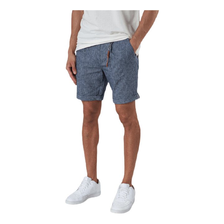 Milton Chino Shorts Akm Linen Blue