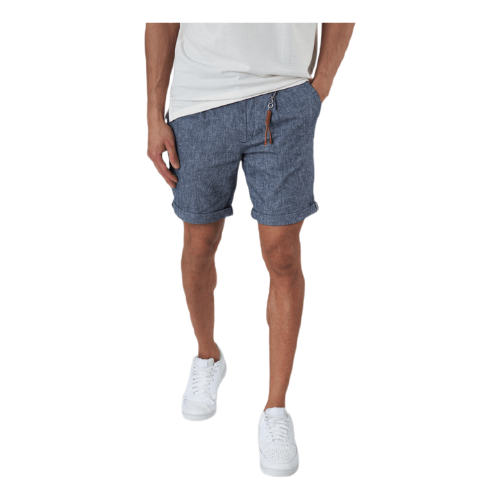 Milton Chino Shorts Akm Linen Blue