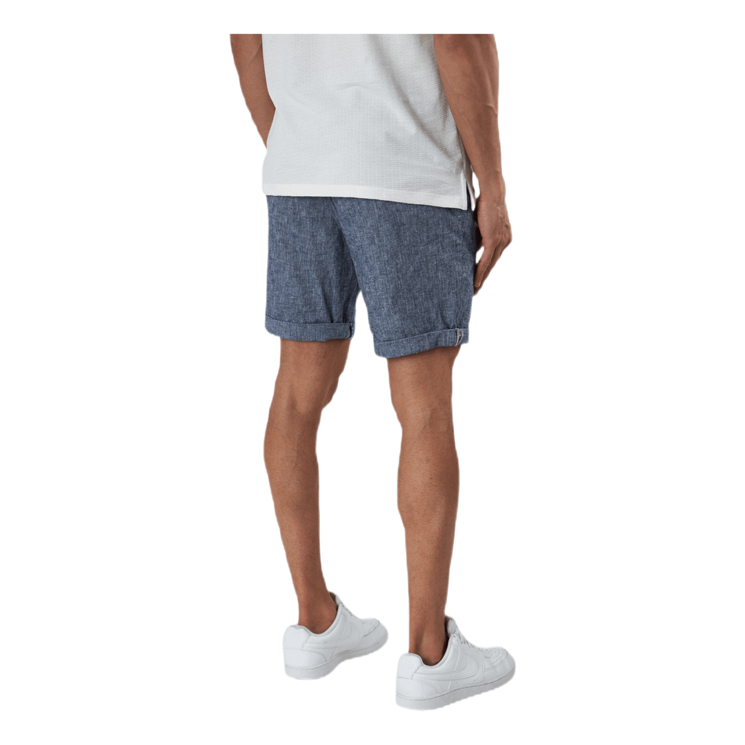 Milton Chino Shorts Akm Linen Blue