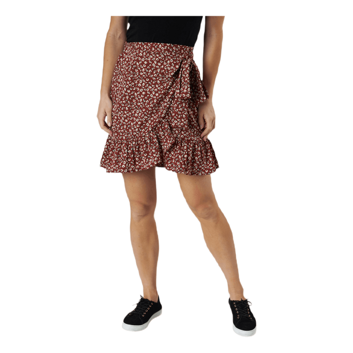 Olivia Wrap Skirt Wvn Beige